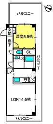 YONOーi 1LDKの間取図画像