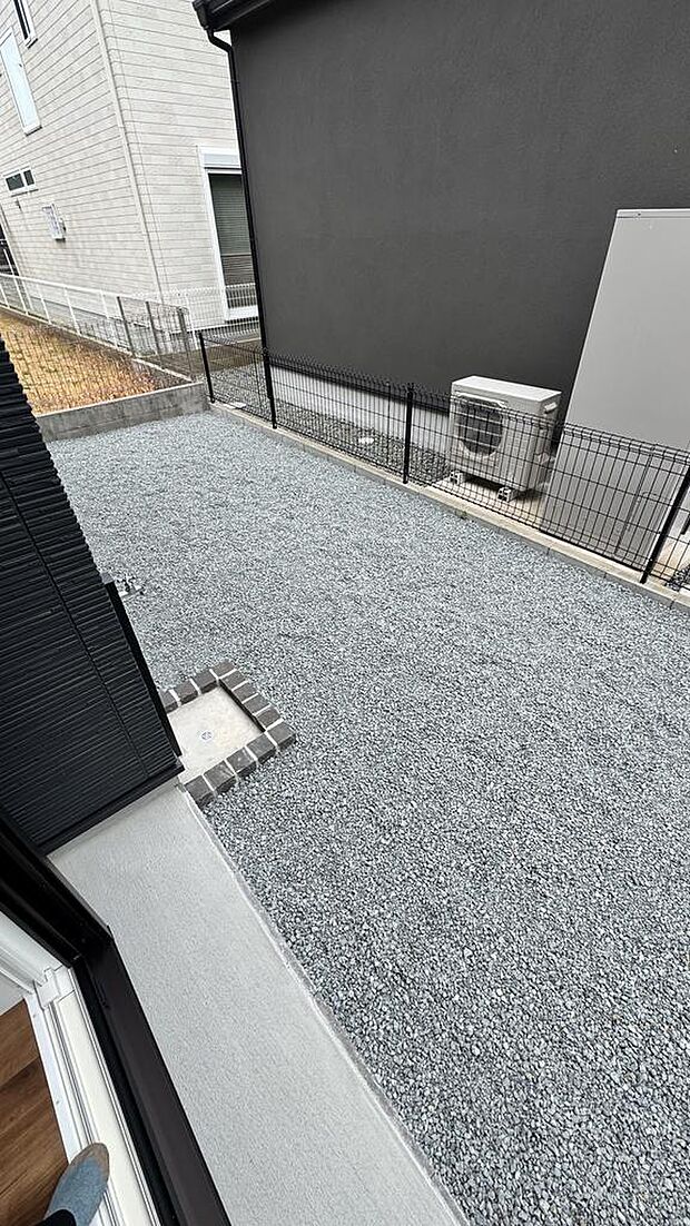 リビング窓から