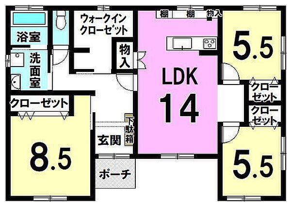 間取り：338000056578