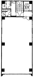 興亜第二ビルの間取図画像