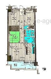 ユニーブル東浦和ファインプレイス 3LDKの間取図画像