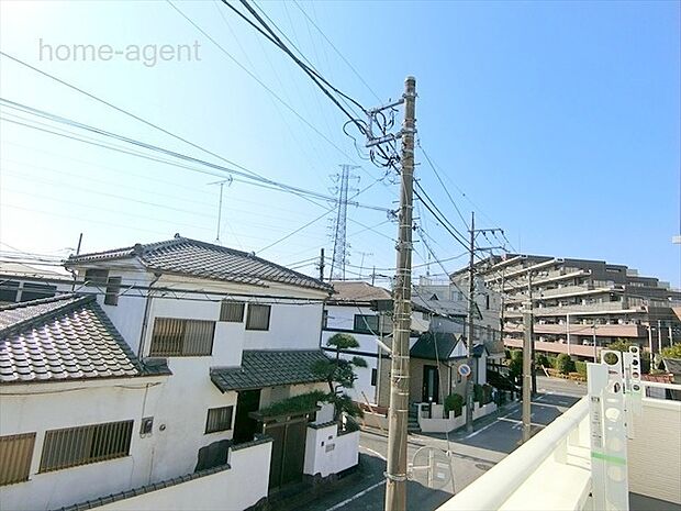 閑静な住宅街です。