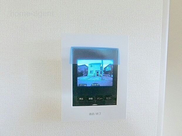 モニター付きインターホン