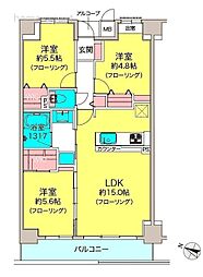 間取図画像 3LDK