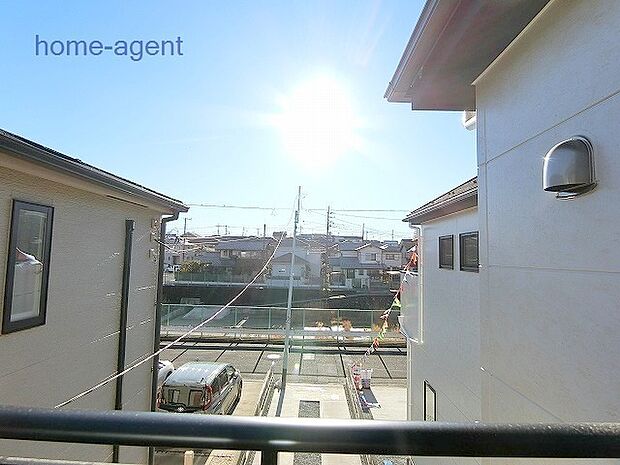 バルコニーからのっ眺望です。