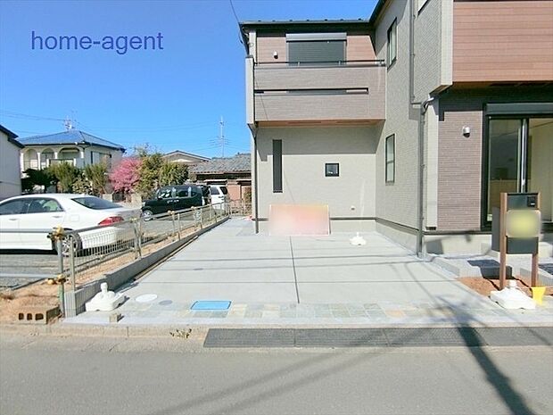 並列2台駐車可能