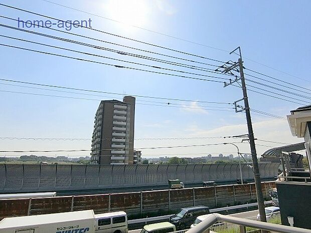 住戸からの眺望。
