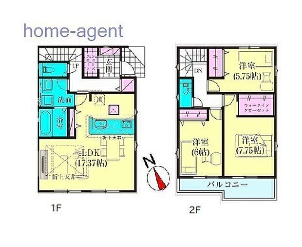 教育施設・買い物施設徒歩圏内の閑静な住宅街。