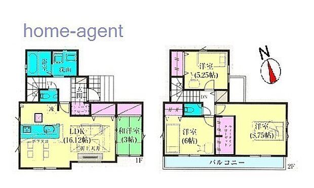 4LDK収納豊富で暮らしに配慮した新築戸建てです。