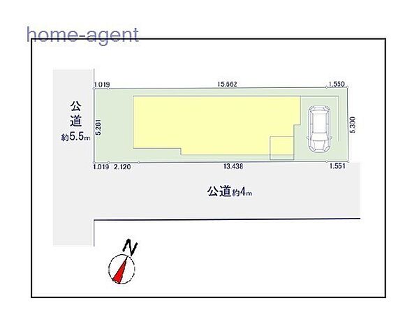 南東・南西の角地