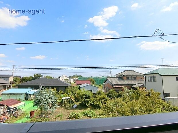 住戸からの眺望。
