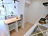 キッチン：実際の室内ご覧いただけます。