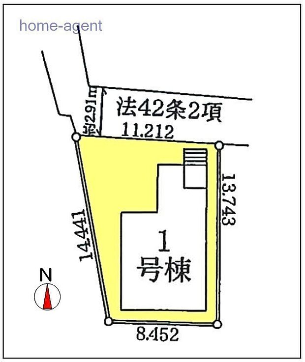 西側が開けており日当り良好です。