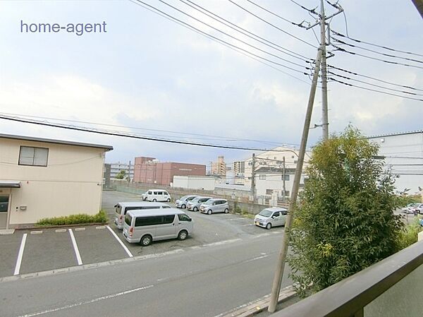 住戸からの眺望。