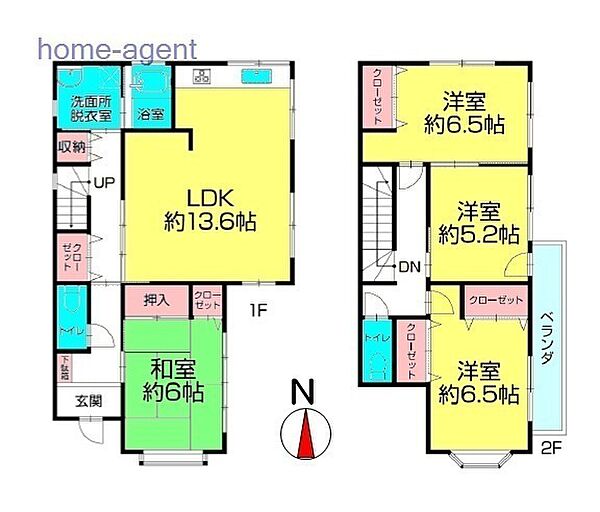 4LDKの使い勝手の良い間取り