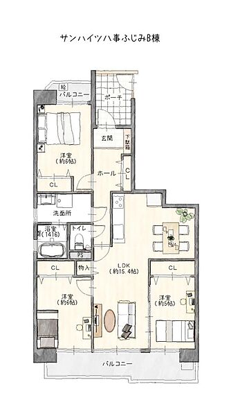 間取り：323000440803