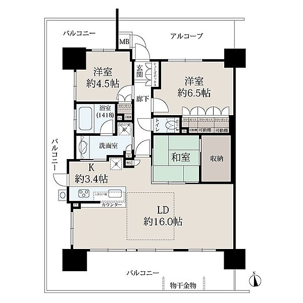 間取り：328000689154
