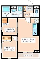 仮称・中野区弥生町1丁目マンション 302 ｜ 東京都中野区弥生町１丁目32（賃貸マンション2LDK・3階・40.68㎡） その2