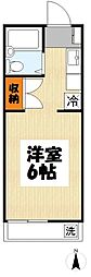 コート上北沢 ワンルームの間取図画像