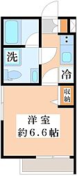 HOUSING STAGE DAITA 1Kの間取図画像