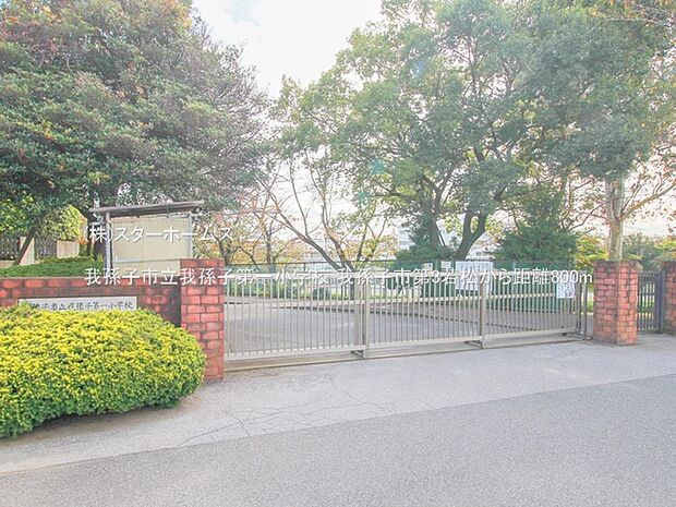 我孫子市立我孫子第一小学校（800m）