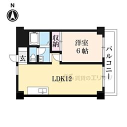 第16洛西ハイツ瀬田 2DKの間取図画像