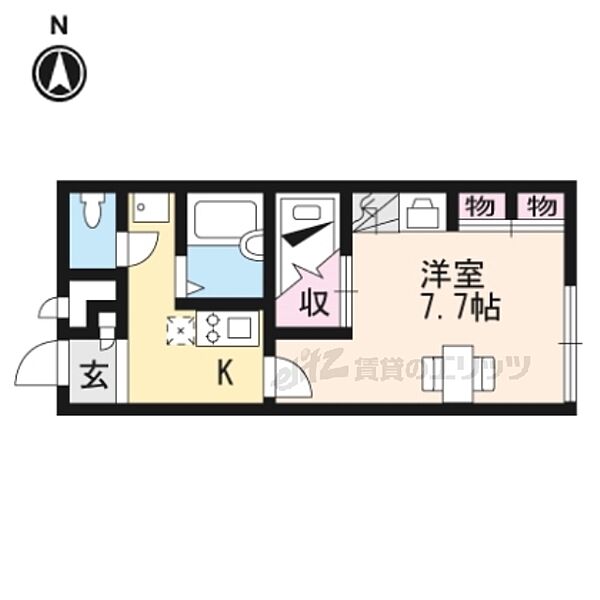 レオパレスクレールアピテ 201｜滋賀県蒲生郡日野町大字松尾(賃貸アパート1K・2階・21.81㎡)の写真 その2