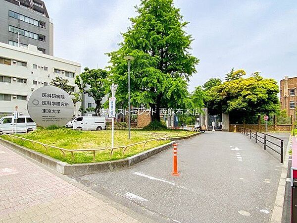東京大学医科学研究所付属病院 徒歩7分 500m