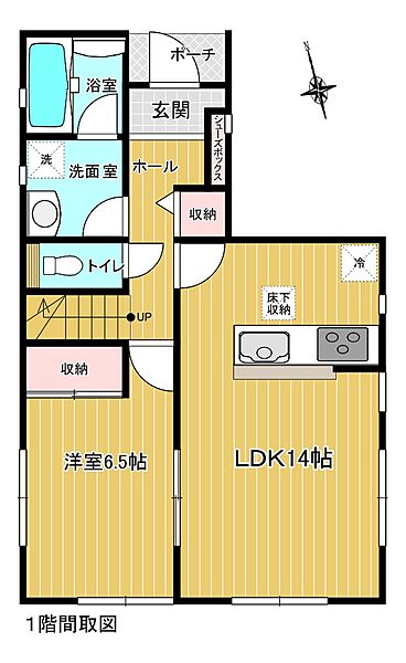 1階間取り図
