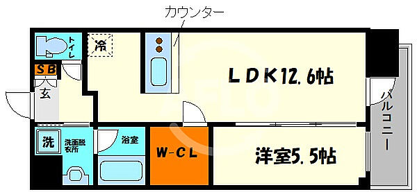 同じ建物の物件間取り写真 - ID:227076633369