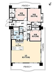間取図画像 3LDK