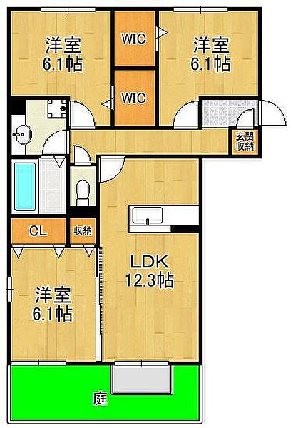 同じ建物の物件間取り写真 - ID:240026646064