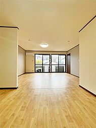 セジュール鴨生田　B棟 2階1LDKのリビング/ダイニング