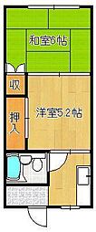間取図画像 2K