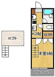 ファーボ藤原 2階/-