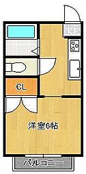 JR鹿児島本線 折尾駅 バス15分 藤原下車 徒歩3分 2階/-