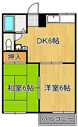 間取図画像 2DK
