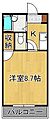 クローバー藤原2階2.9万円