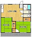 セントラルコーポ大西2階4.0万円