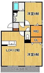 ケイズスクエアD 2階