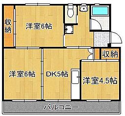 ビレッジハウス本城2号棟 5階