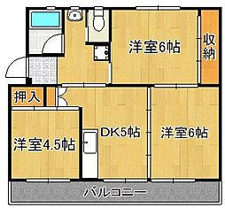 ビレッジハウス本城4号棟 5階