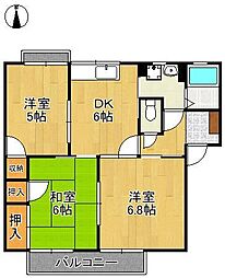 ドエル鴨生田 C棟 2階