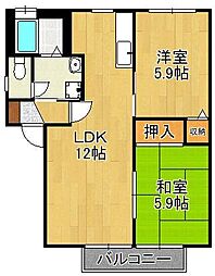 プレステージ華里I 2階