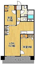 グランドハイツ黒崎 4階