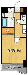 グランド・コスモ 1Kの間取図画像
