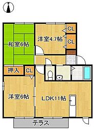 ソシア平尾B棟 1階