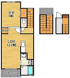 ランドコア陣山 3階/-