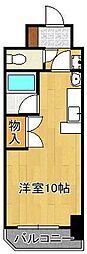 ベルガ菅原 ワンルームの間取図画像