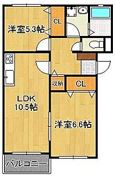 ベルジュ木屋瀬 2階